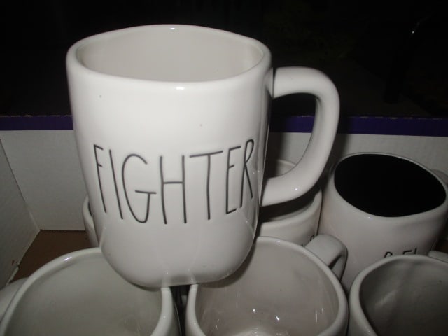 14 Various Design Rae Dunn Mugs - 7