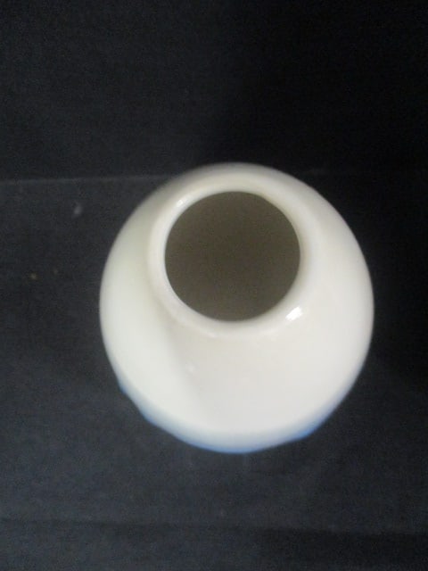3 Piece Heavy Drip Glazed Pottery Bud Bases - 8