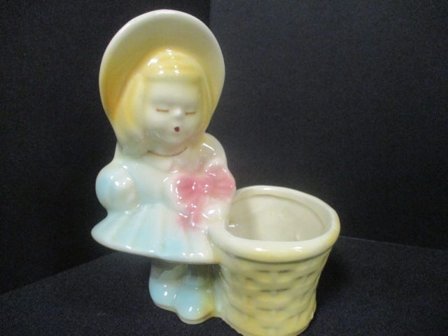 Three Vintage 1930-40's USA Pottery Planters - 2