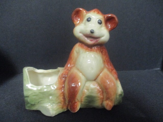 Three Vintage 1930-40's USA Pottery Planters - 6
