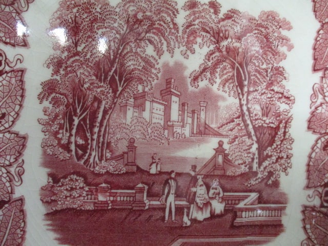 Mason's China "Vista" Square Tray - 3
