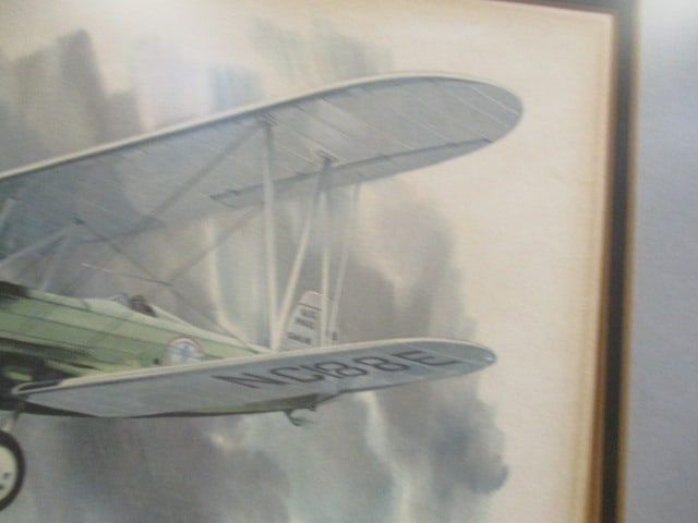 Nixon Galloway "Boeing 95 1929-30" Original Lithograph - 3