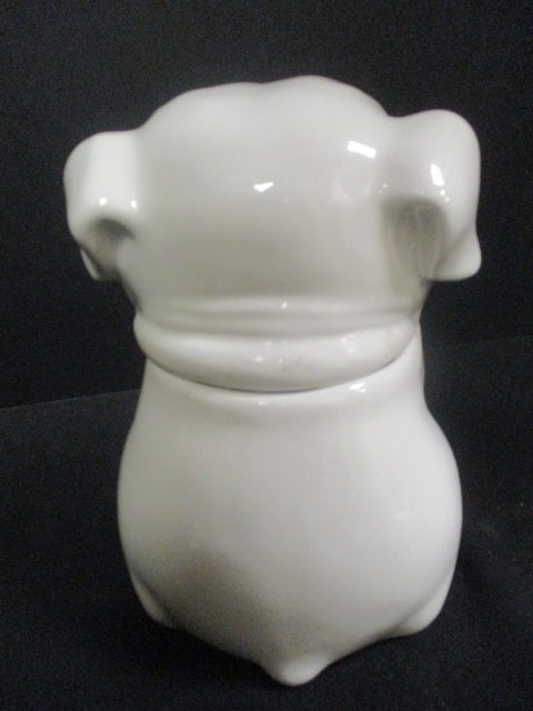 Threshold Stoneware Bulldog Cookie/Treat Jar - 3
