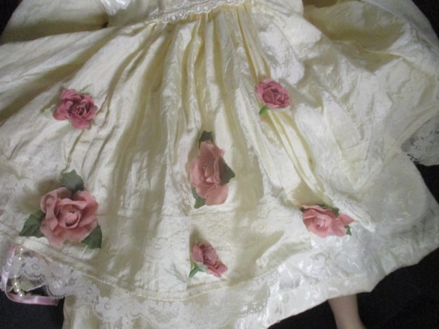 Large Scale Collector's Porcelain Victorian Style Doll - 3
