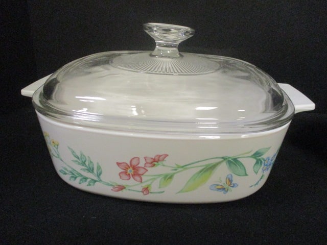 Vintage Pyrex 'Spice of Life" and "My Life" Covered Casserole - 4