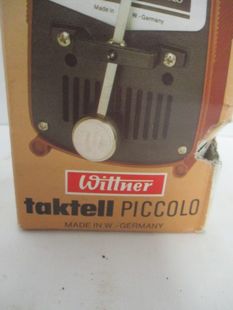 Two Vintage Witiner Taktell Piccolo Metronomes - 2