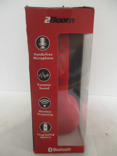 New Old Stock 2Boom Prime Bluetooth Headphones and iLuv Bluetooth Earbuds - 5