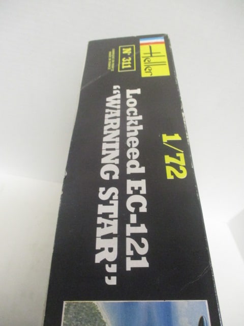 Vintage Heller #311 Lockhead EC-121 "Warning Star" 1:72 Scale Model Plane Kit - 4