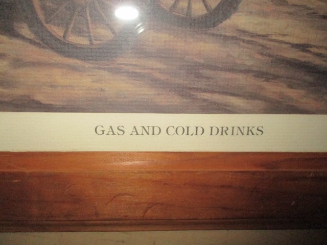 Framed "General Merchandise Post Office Country Store" Print by POPP - 4