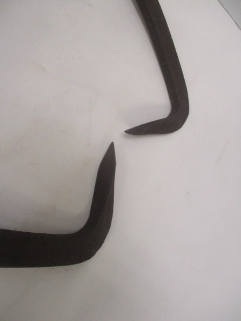 Antique Cast Iron Ice Tongs - 3