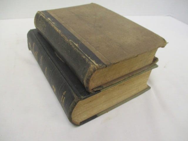 Two Antique Books with Illustrations: 1860 "Anatomy, Physiology, Hygiene" by Cutter M.D. and 1970 "Reminiscences of Famous Georgians" Vol.1 First Edition