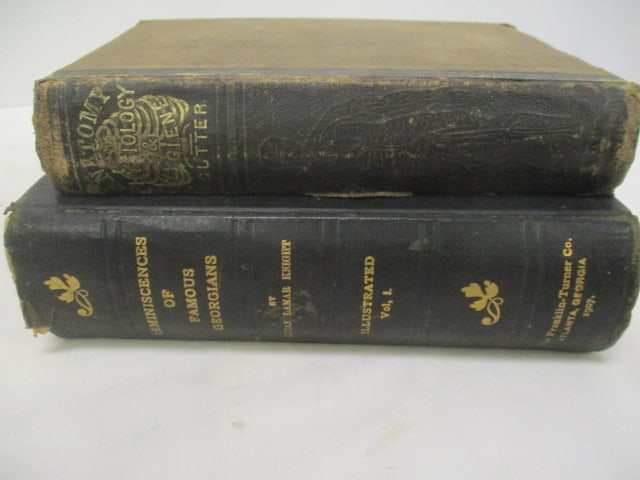 Two Antique Books with Illustrations - 2