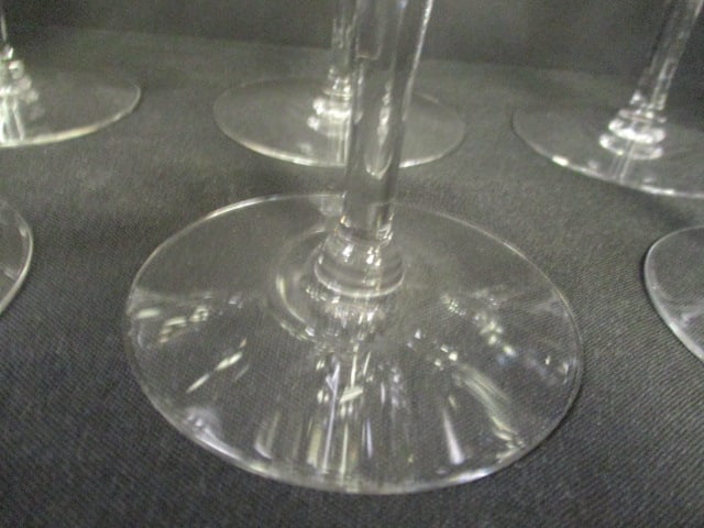 16 Vintage Cut Crystal Stem Ware - 6
