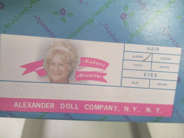 Madame Alexander #1302 Confederate Officer Doll in Original Box - 6