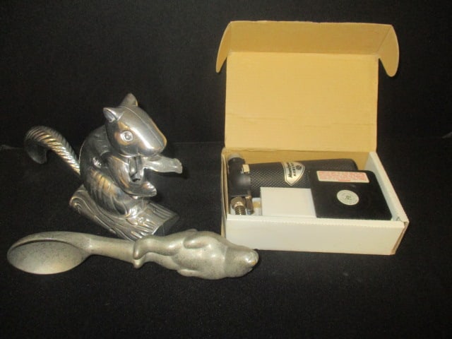 Cast Aluminum Squirrel Shaped Nutcracker, Mariposa Rabbit Shaped Ice Cream Scoop and (1 of 6)