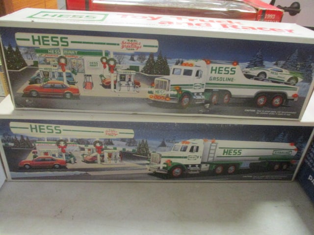 Two Early 1990's Hess Toy Collector Trucks (1 of 5)