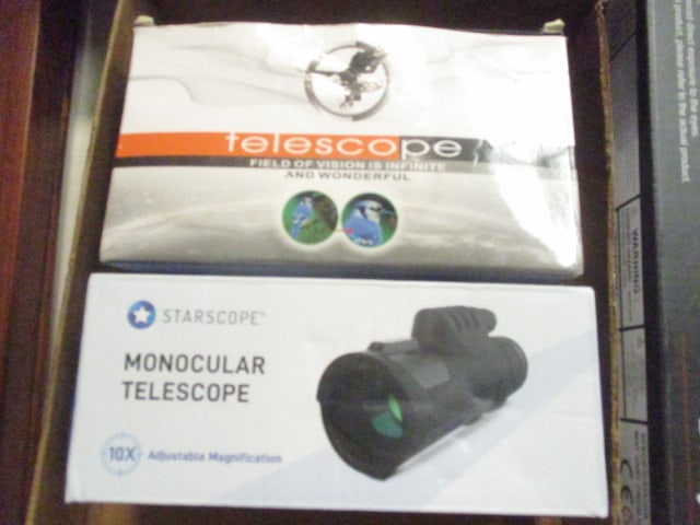 New Old Stock Starascope Monocular 10x Telescope and telescope 10x-300x Monocular (1 of 6)