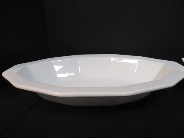 Portugal Ceriart Serving Bowl and Two Red Vanilla Serving Bowls - 2