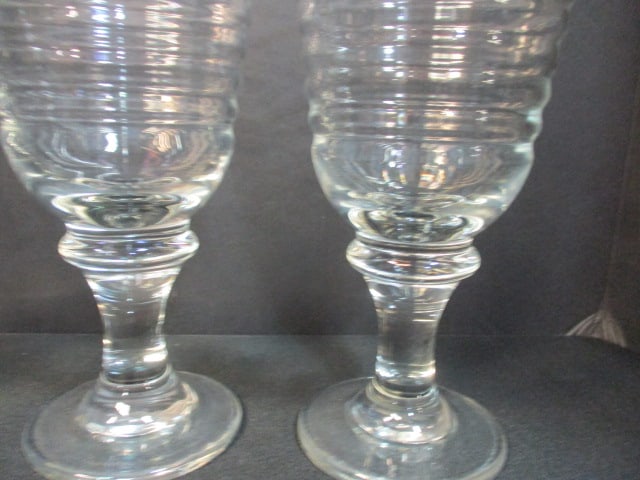 Four Libbey "Sirrus" Water Goblets - 3
