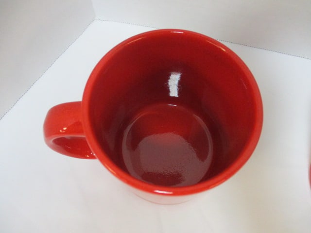 Four Waechersbach W. Germany Evergreen Tree Mugs - 4