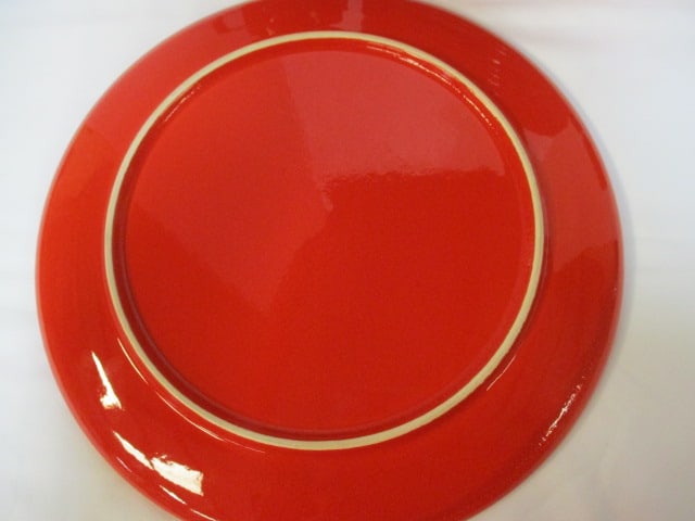 Waechersbach W. Germany Red Plates and Mugs - 6