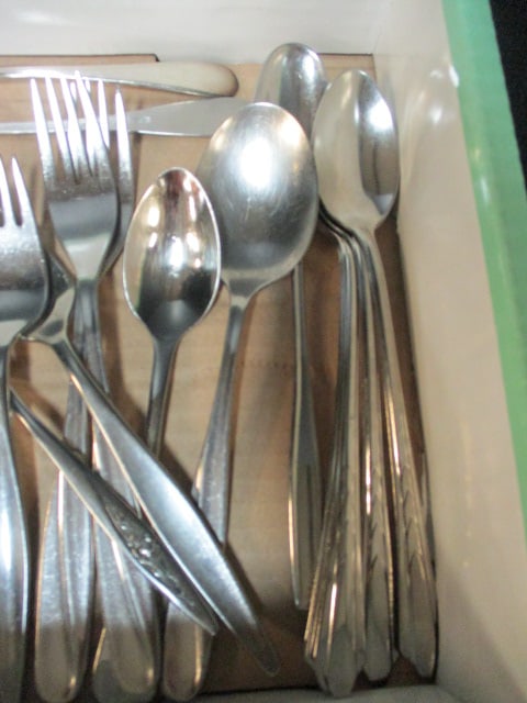 Grouping of Various Pattern Stainless Flatware - 2