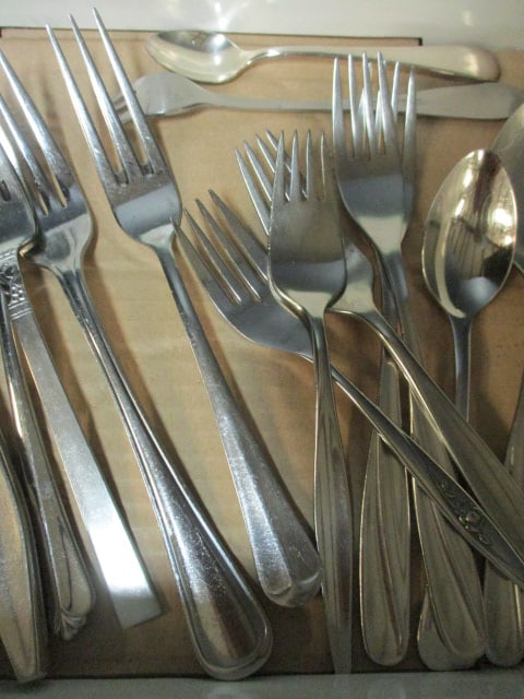 Grouping of Various Pattern Stainless Flatware - 3