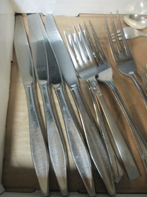 Grouping of Various Pattern Stainless Flatware - 4