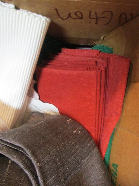 Grouping of Cloth Placemats and Napkins - 2