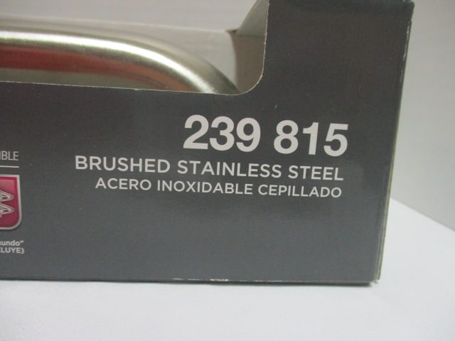 New Old Stock Glacier Bay 18" Brushed Stainless Grab Bar - 3