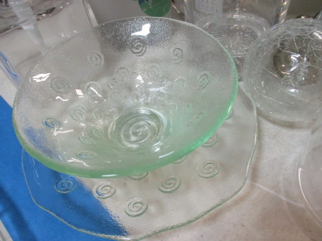 Misc. Grouping-Vases, Snowman Serving Bowl, Pool Party Invitations, Souvenir Shot Glasses, etc. - 5