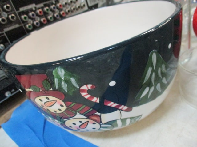 Misc. Grouping-Vases, Snowman Serving Bowl, Pool Party Invitations, Souvenir Shot Glasses, etc. - 6