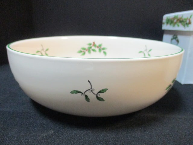Spode Christmas Tree Bowl and ppd "Glacier Goose" Trend Mug in Original Box - 2