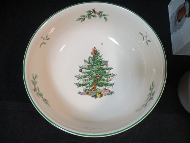 Spode Christmas Tree Bowl and ppd "Glacier Goose" Trend Mug in Original Box - 3