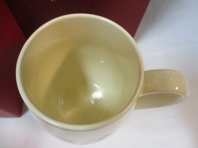 Lenox "Winter Greetings" Thermal Carafe and Two "Holiday" Cocoa Mugs All in Original Boxes - 4