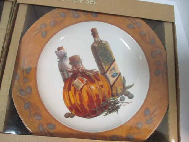 Two New Old Stock Sets of Cypress Home "Cucina" Dessert Plate - 2