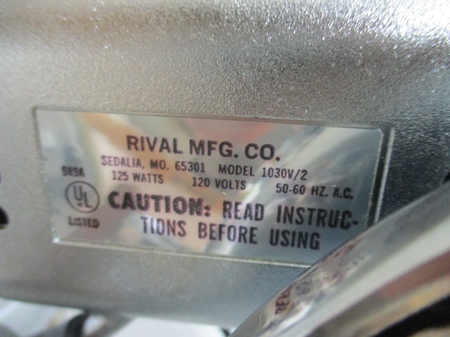 Rival Electric Food Slicer - 6