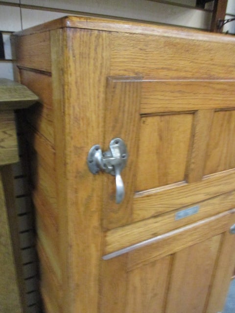 Antique Arlington Oak Ice Box - 2