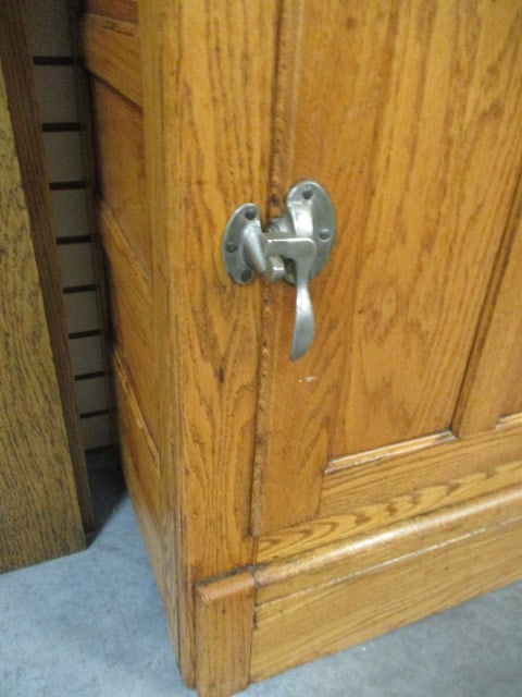 Antique Arlington Oak Ice Box - 3
