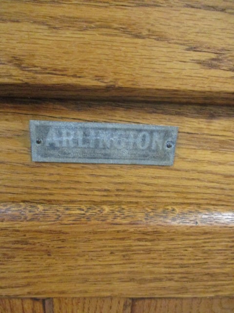 Antique Arlington Oak Ice Box - 4