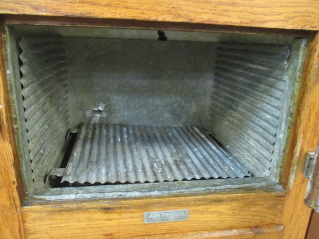 Antique Arlington Oak Ice Box - 5