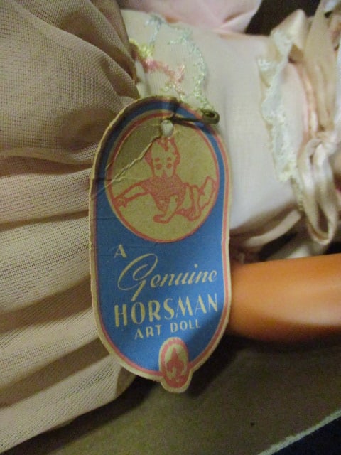Early 1950's Genuine Horsman Art Doll in Original Box with Tags - 4