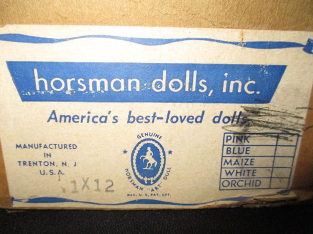 Early 1950's Genuine Horsman Art Doll in Original Box with Tags - 5