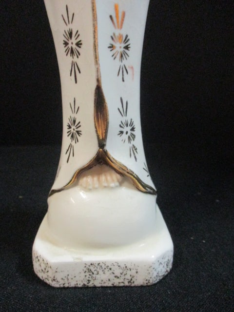 Vintage Handpainted Madonna Holy Mother Porcelain Figure - 2