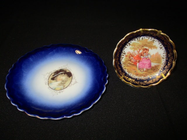 Rehausse Main Limoges Porcelain Hand Decorated Plate by Claude Brachet and (1 of 5)