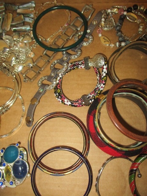 Grouping of Accent Fashion Bracelets - 3