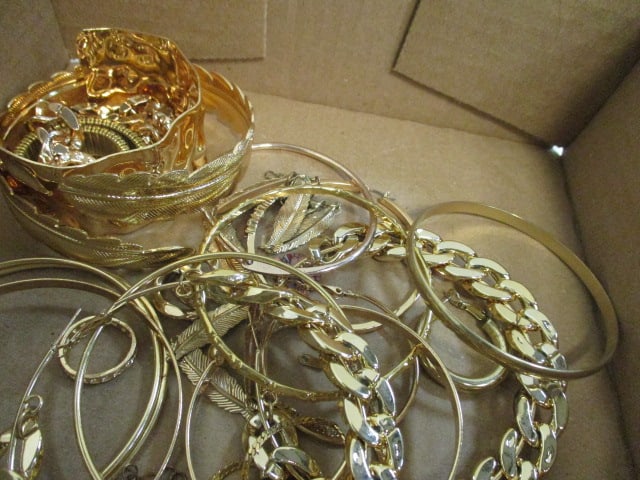 Demi Fine Gold Tone Fashion Bracelets, Necklaces, Earrings and Rings - 2