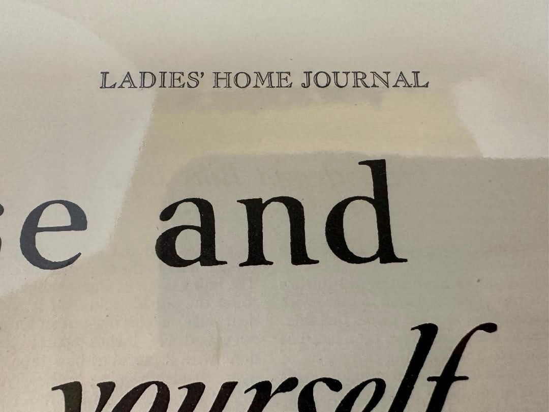 1928 Coca-Cola, Ladies Home Journal Advertisement in Plastic - 3