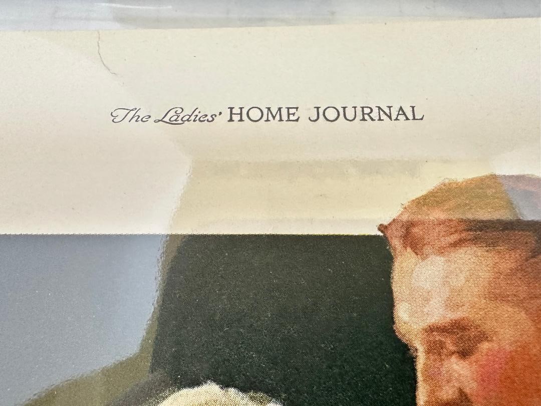 Antique 1926 Coca-Cola, Ladies Home Journal Advertisement in Plastic - 3