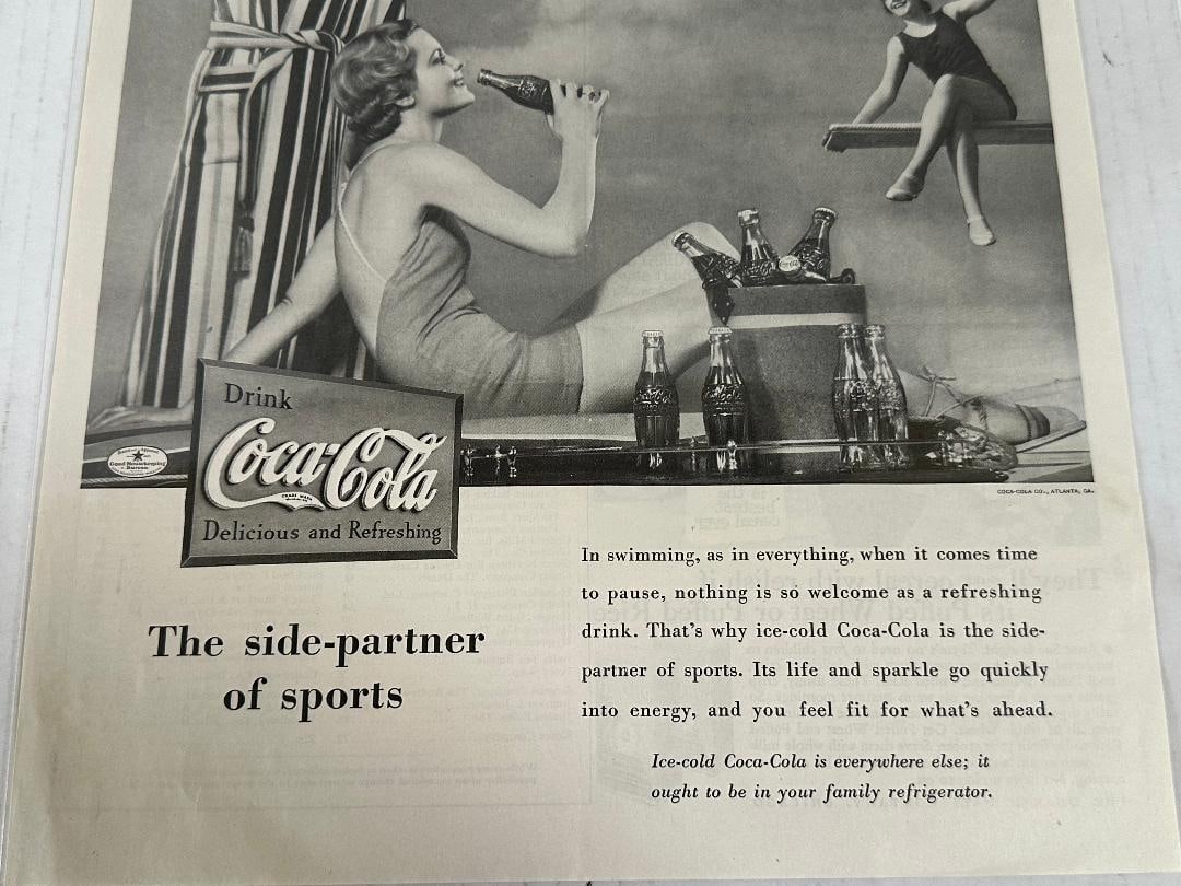 1934 Coca-Cola Advertisement in Plastic, Ladies Home Journal - 3